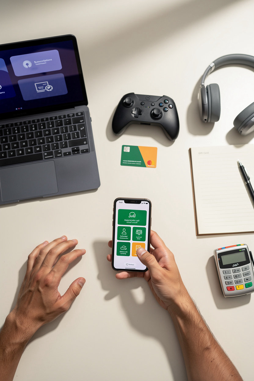 متجر ونبل ستور - اشتراكات رقمية وبطاقات هدايا فورية في السعودية